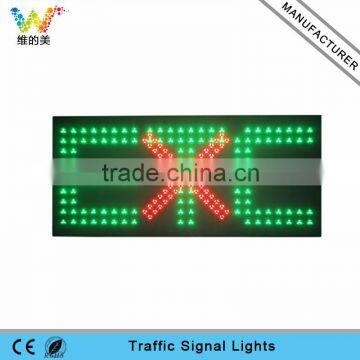 Toll station guidance light ETC red green led traffic signal light