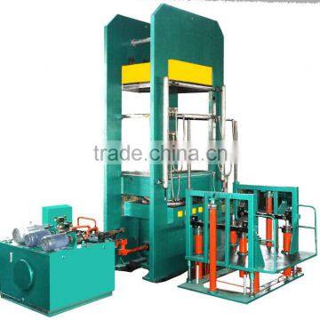 Forklift solid tyre press