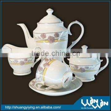 ceramic tea set 24pcs 2014 design wwts130046