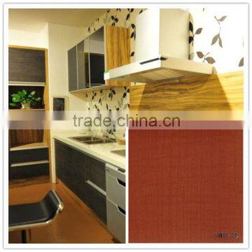 woodgrain decorative pvc membrane film for MDF door