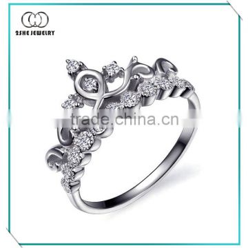 Hot Sale 925 sterling silver tiara ring