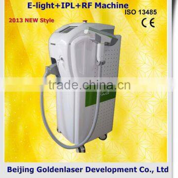 Hair Removal 2013 New Style E-light+IPL+RF Machine Www.golden-laser.org/ Mini Protable Beauty Equipment Suitable For Spa Salon Home User 2.6MHZ