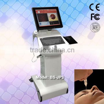 Improve Skin Texture Painless Jetpeel Oxygen Therapy Anti-aging Improve Oily Skin System/device Jet Peel Analyze Machine