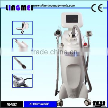 Lingmei infrared heating rf cavitation vacuum roller cellulite removal machine