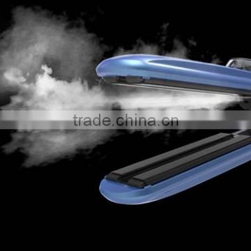 Ultrasonic Nano and tourmaline COOL MIST HAIR STRAIGHTENER digital hair perm machine