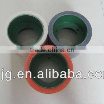 4 inch NBR EPDM rice husk rubber roll.