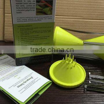 Multi Blade Vegetable Slicer / Stainless Steel Spiral Vegetable Slicer / Rotary Vegetable Slicer photo-4