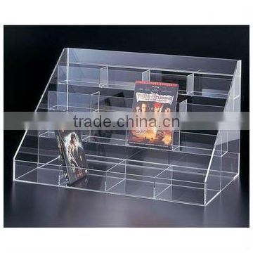 Wall-Mounted Professional Bespoke Clear Acrylic DVD Storage Box