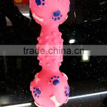 Soft novelty plastic dog toy