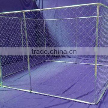 Lowes Chain Link Dog Kennel 10' x 10' x 6' Large Tall Chain Link Fence Pet Enclosure Run House 6x10 Foot