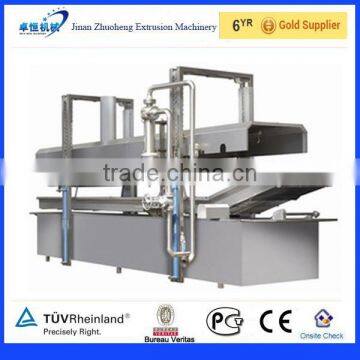 High qualitry stainless steel automatic frying machine/ Continuous Fryer