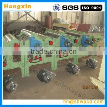 Waste fiber textile recycling machine