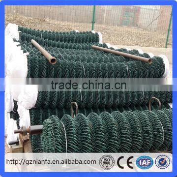 Sports Ground Chain Link Fence/PVC Farm Fencing Chain Link Fence(Guangzhou Factory) photo-3