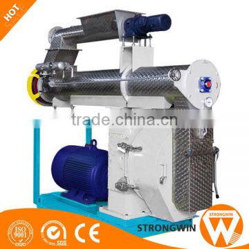 6-7t/h Stainless steel animal feed machine ring die pellet mill for sale