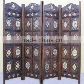 Designer Wooden Screens Living Room Partition