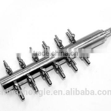 8 mm in 4mm Out One Way in 12 Way Out Metal Air Control Valve Both for Liquid photo-6