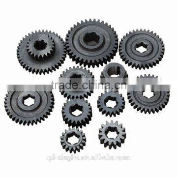 OEM precision gear shaft stainless steel304 custom gears with powder coating
