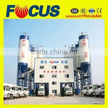 Hzs120 Large Scale Stationary Concrete Mixing Plant