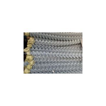 9 gauge galvanized chain link fence(ASTM A 392, supply the whole solution including mesh fabric and accessories)