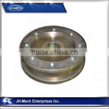 High quality durable spring steel overhead crane wheel