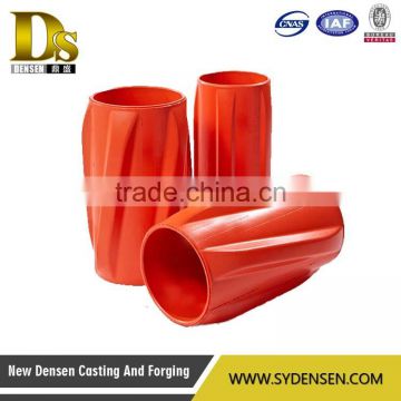 Regid casing centralizer for oil drilling equipment