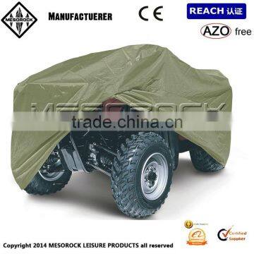 nylon protective atv storage cover in army green water repellent