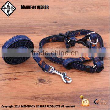 High Quality Pet Products Dog Harness and Collar Durable Nylon Pet Leash photo-3