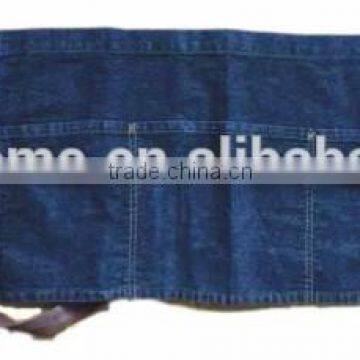 Fashion Denim Jean Waist Apron with Convenient Pockets