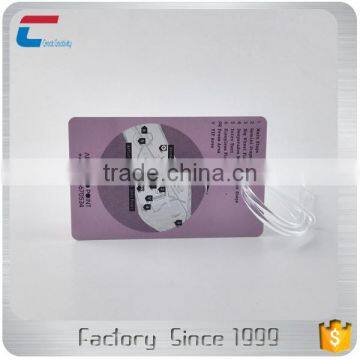 OEM Connected Baggage Luggage Tag With Transparent Rope photo-4