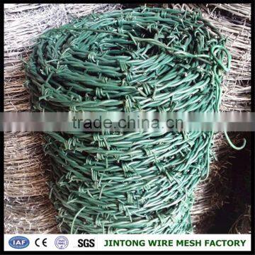 two points single strand plastic barbed wire