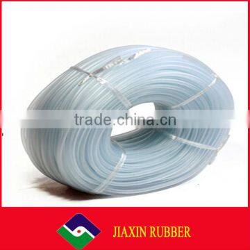 Custom different size silicone micro rings tubes micro perforated rubber tube