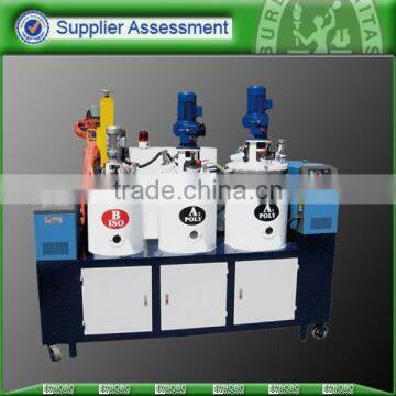 TDI / MOCA High temperature elastomer cast machine