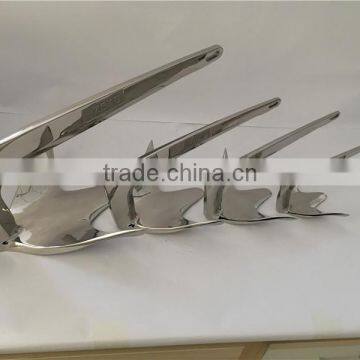 Stainless Steel Boat Anchor Polished A Bruce Anchor photo-2