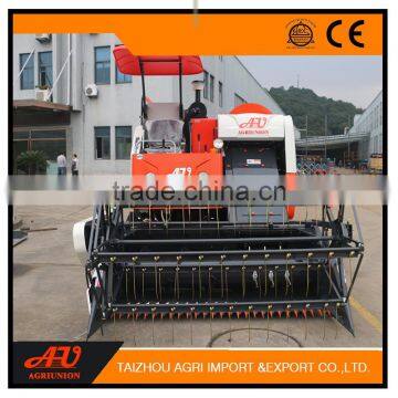 Small Tank Rice Wheat Paddy Combine Harvester photo-2