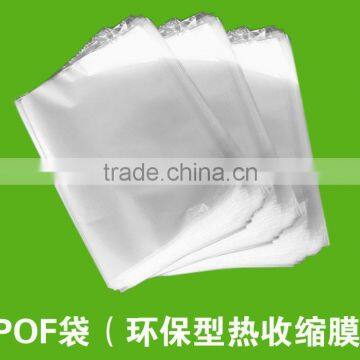 clear POF heat shrink bags heat shrink wrap film for packing