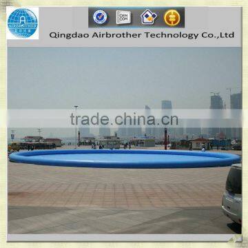 Flexible PVC pool for water sports