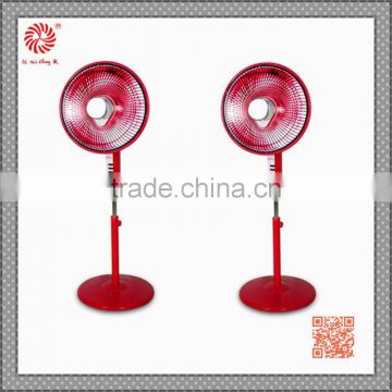 2015 new design electric heater fan with wide angle oscillation