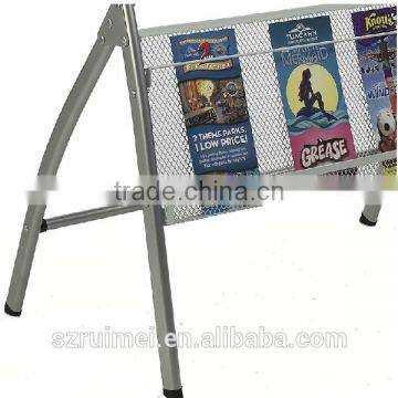 Customized Floor Standing Multi-layer Newspaper Display photo-4