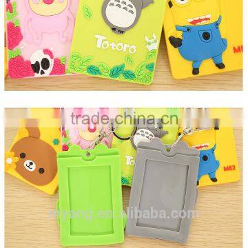 Promotional Lovely Various Cartoon Types Eco-friendly Soft Silicone Credit Card Holder photo-5