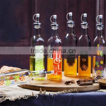 10.50Z Clear Glass Oil Bottle Glass Jar photo-6