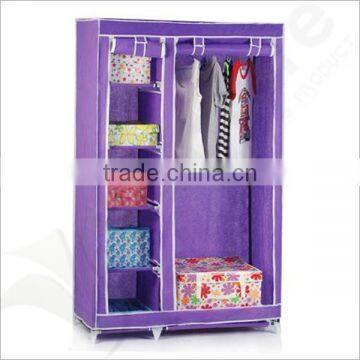 folding fabric Wardrobe, portable wardrobe for bedroom