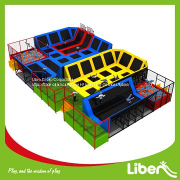 Kids jump trampoline jumping sport