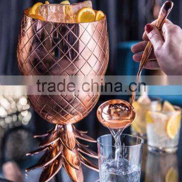 Pineapple Shaped Mug, Copper Pineapple Moscow Mule Cup
