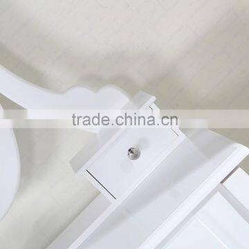 2016 Hot Sale Antique Dressing Table With Mirrors & Stool photo-3