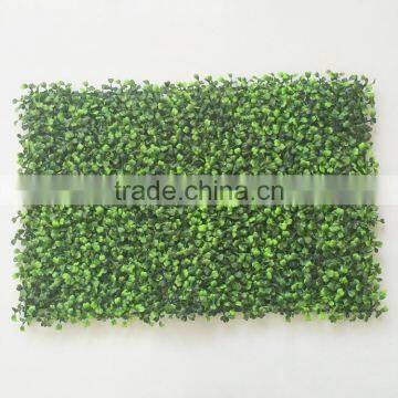 artificial boxwood mat for vertical green wall decoration grass panel