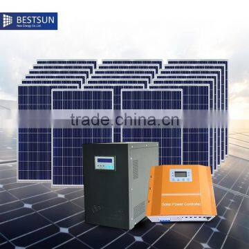 Solar System Price For Home Use High Efficiency 5kw Off Grid Solar Power System Home Price photo-3