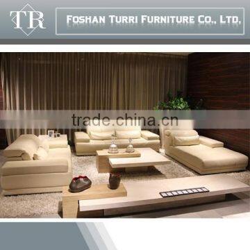 Luxury Furniture Modern Beige Travertine Living Room Center Table photo-6