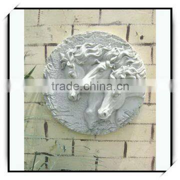 Decorative home and garden antique resin wall art plaque