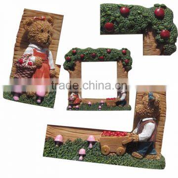 Fashion Wedding Decorations Resin Bear Wall Switch Sticker photo-3