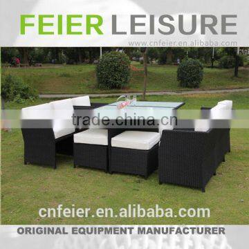 FEIER A6060CH New Style Stainless Steel Dining Table Set